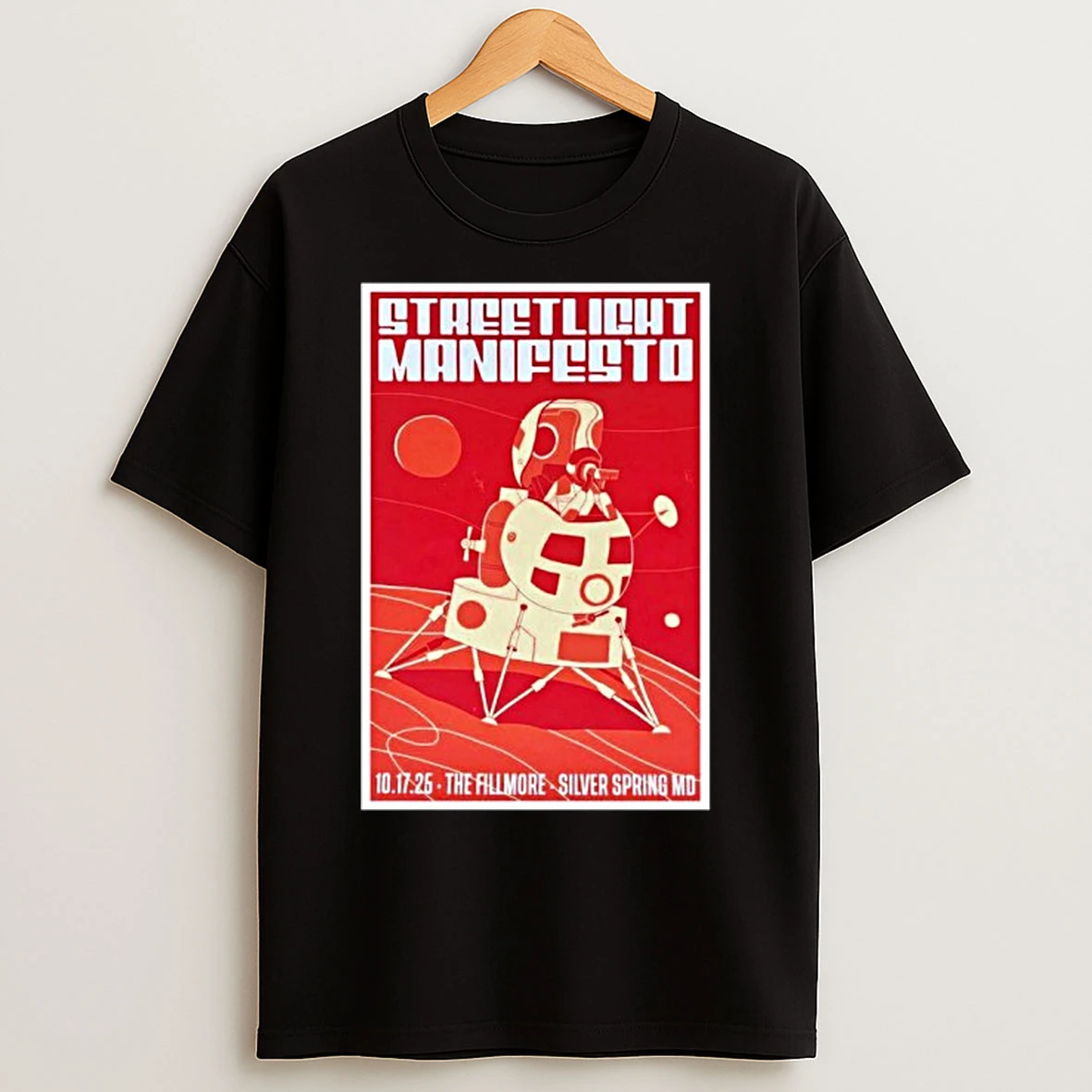 Streetlight Manifesto Tour Silver Spring Maryland 10 17 2025 T Shirts