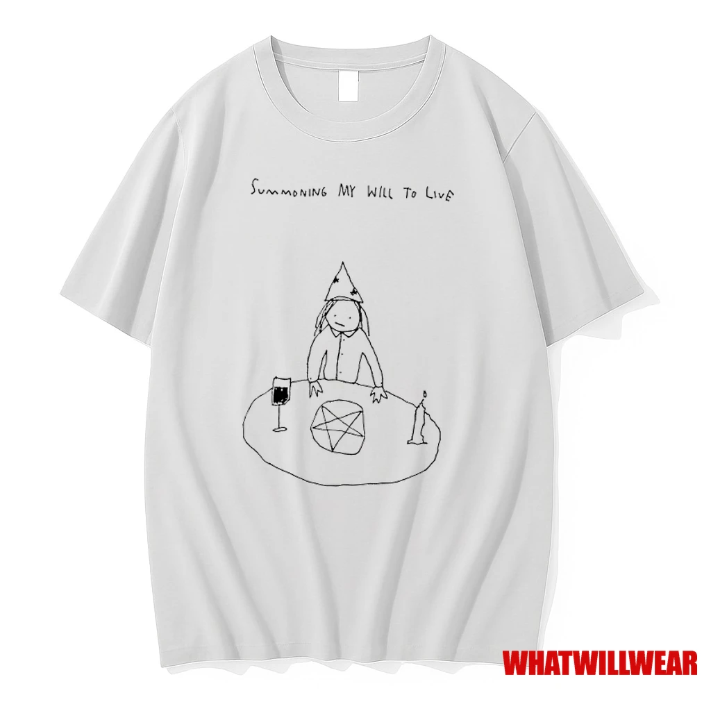 Summoning My Will To Live Drawing Shirts