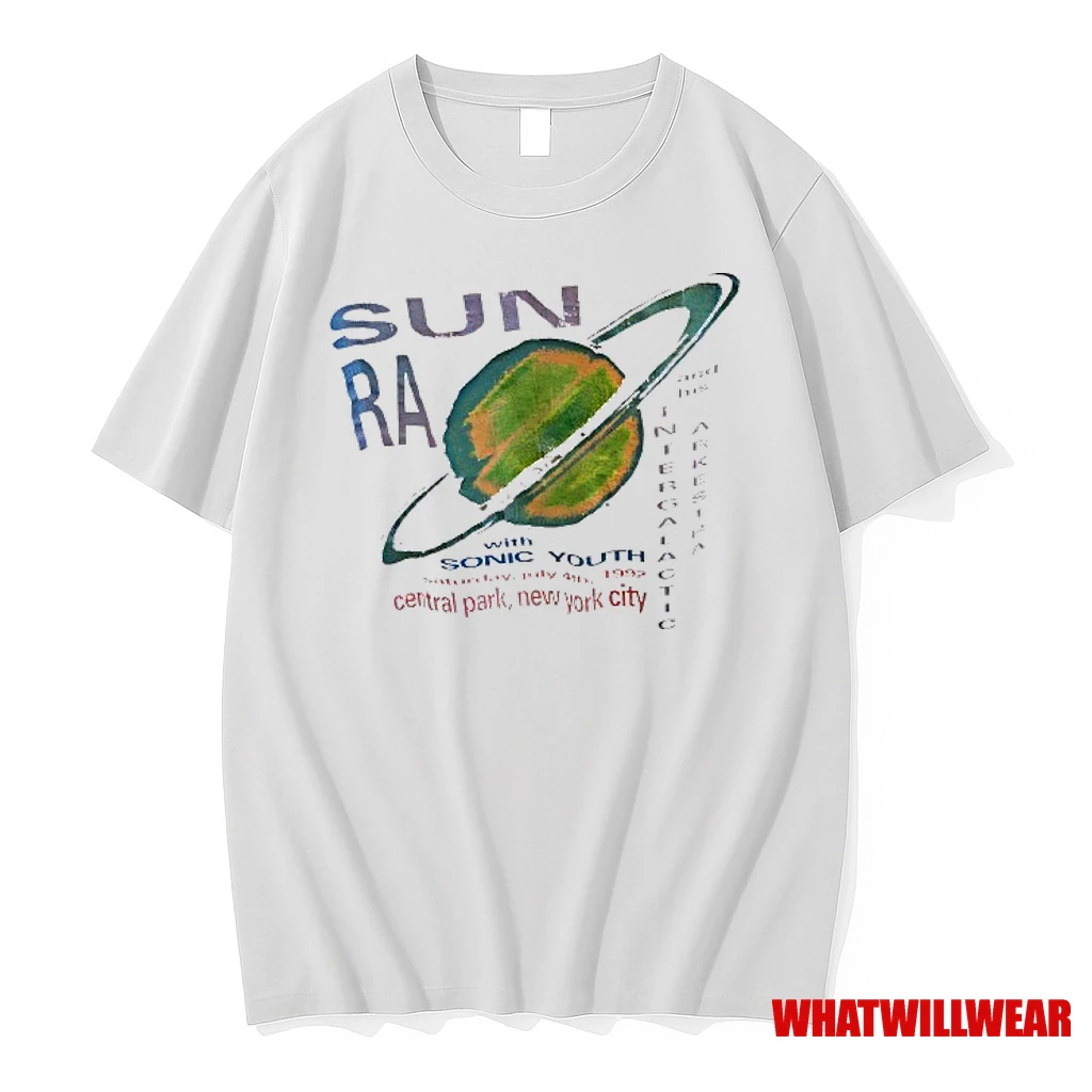Sun Ra With Sonc Youth Central Park New York City 1992 Shirts