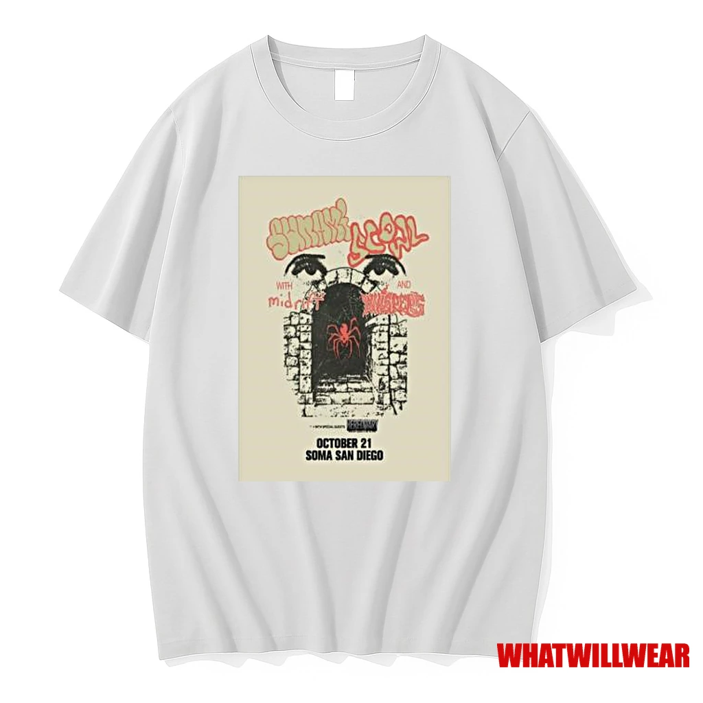 Sunami Scowl Soma San Diego October 21 2025 Concert Shirts