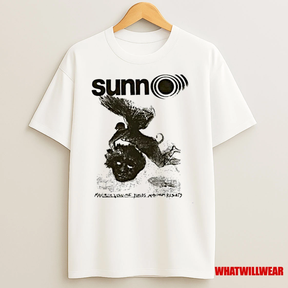 Sunn O Maximum Volume Angel Head 2012 13 Us Japan Eu Tour Shirts