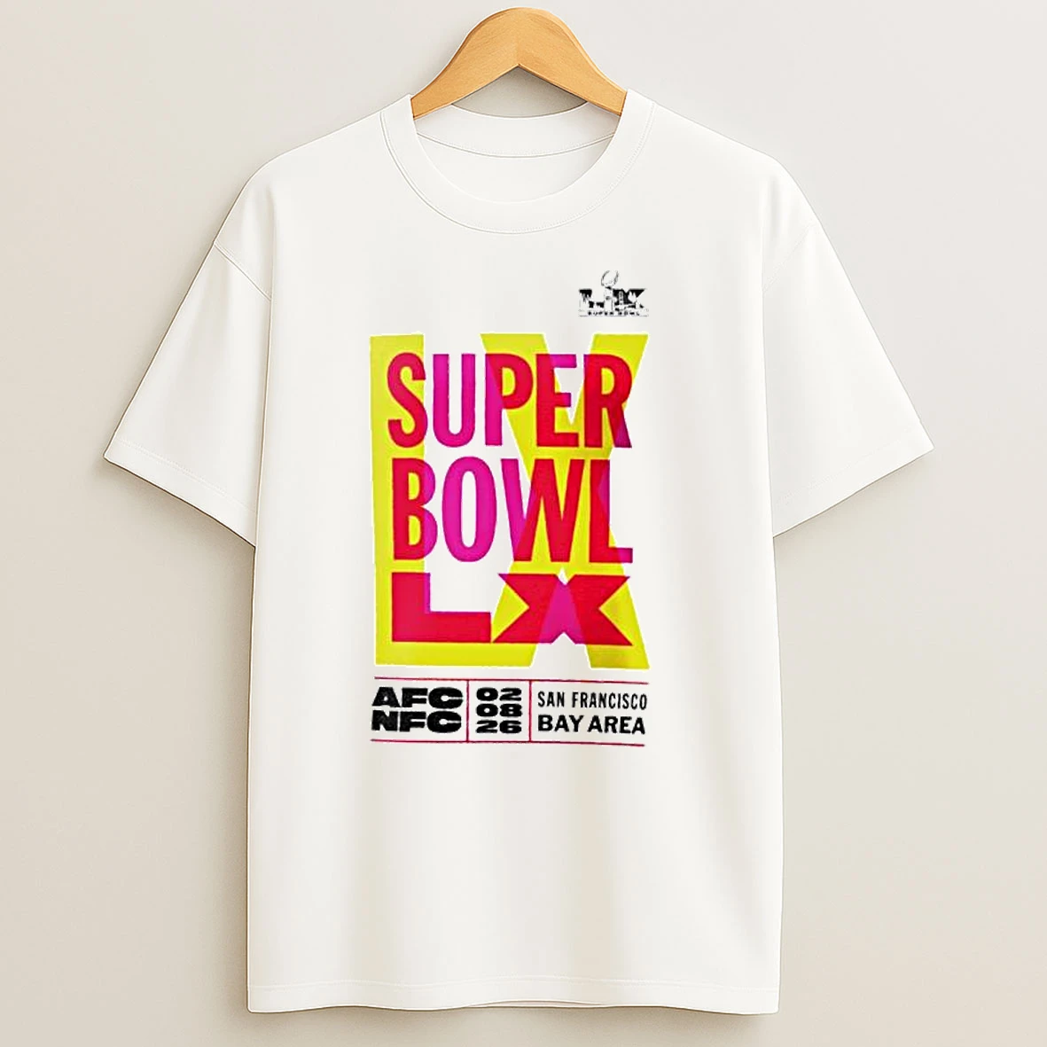 Super Bowl Lx Afc Nfc 02 08 2026 San Francisco Bay Area Ornaments T Shirts