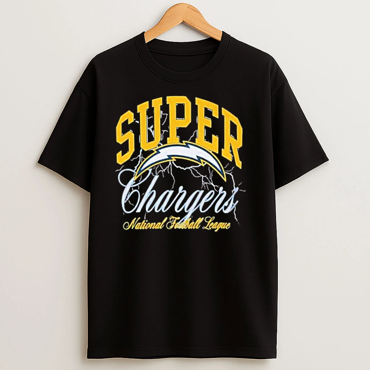 Super Chargers National Football League T Shirts