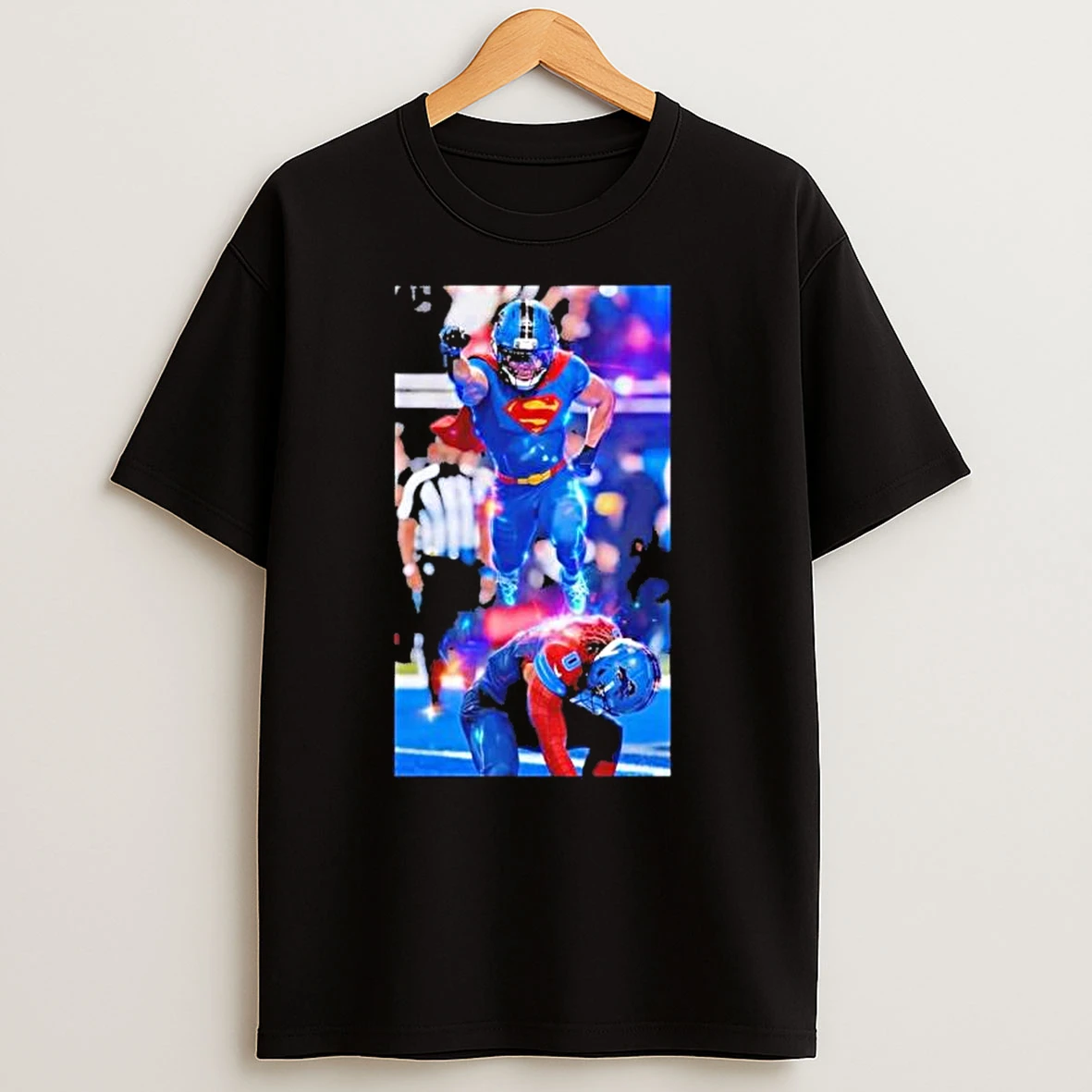 Superman Grit Amon Ra St Brown And Jahmyr Gibbs T Shirts