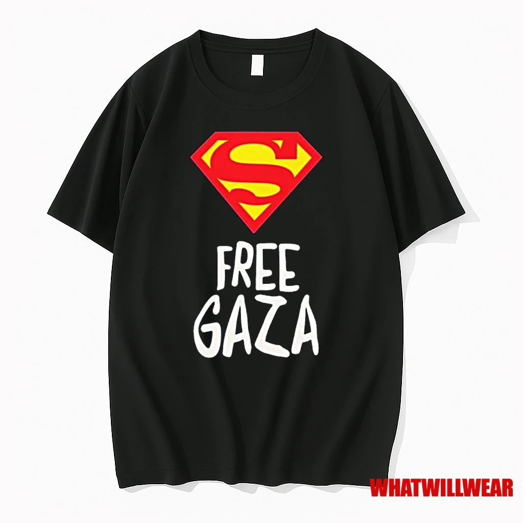 Superman Free Gaza Ornaments Shirts