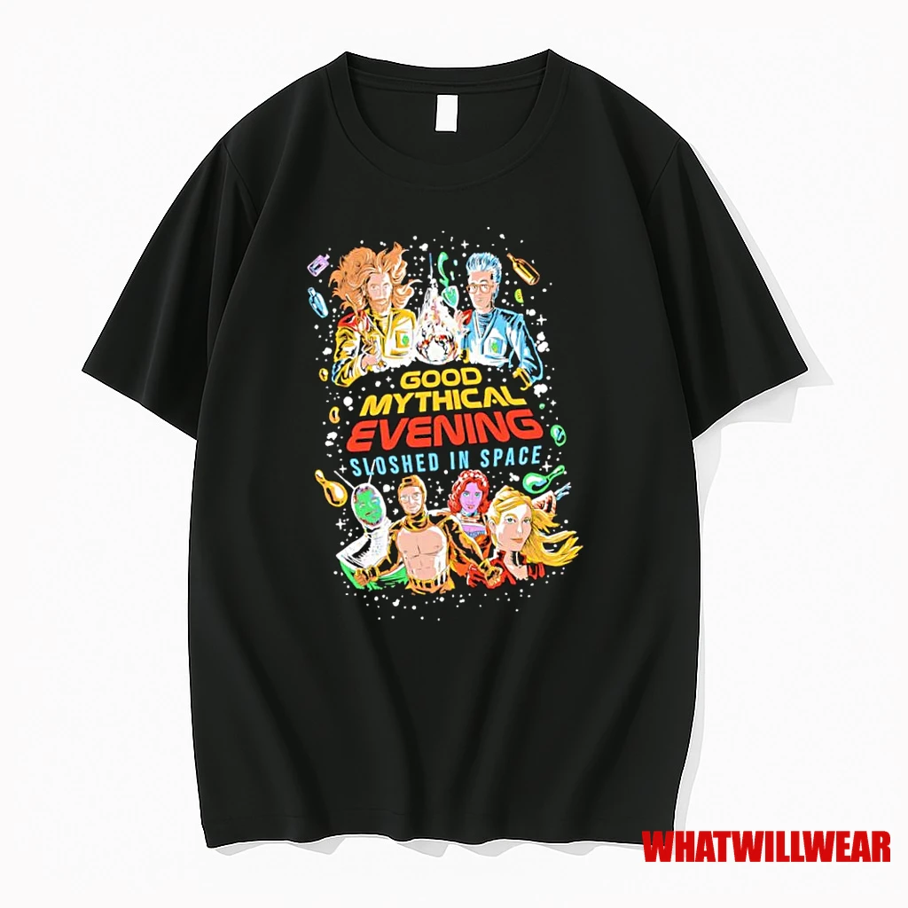 Supermassive Good Mythical Evening Sloshed In Space Shirts