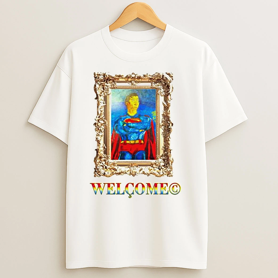 Superpunk Superman Welcome Ornaments T Shirts
