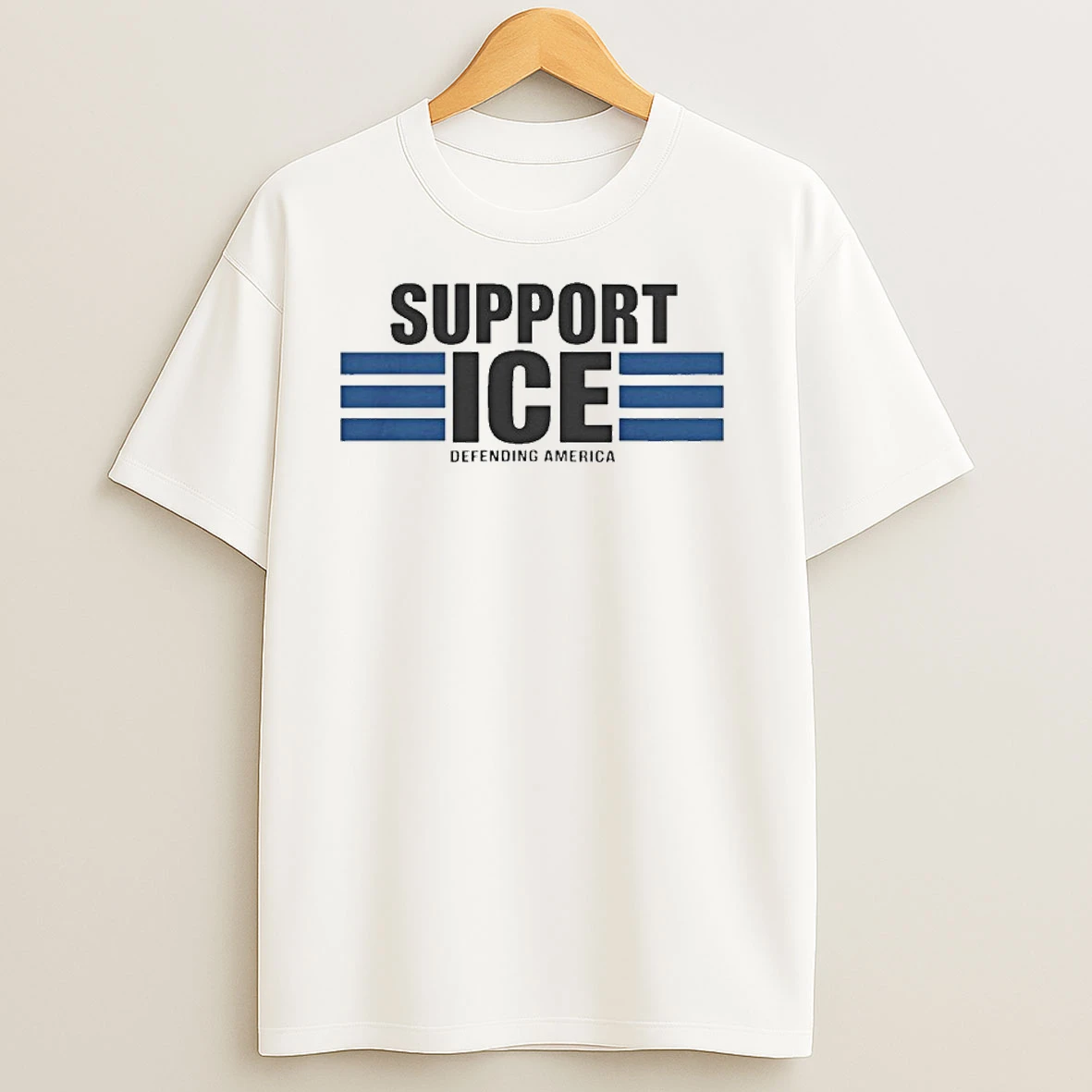 Support Ice Defending America T Shirts