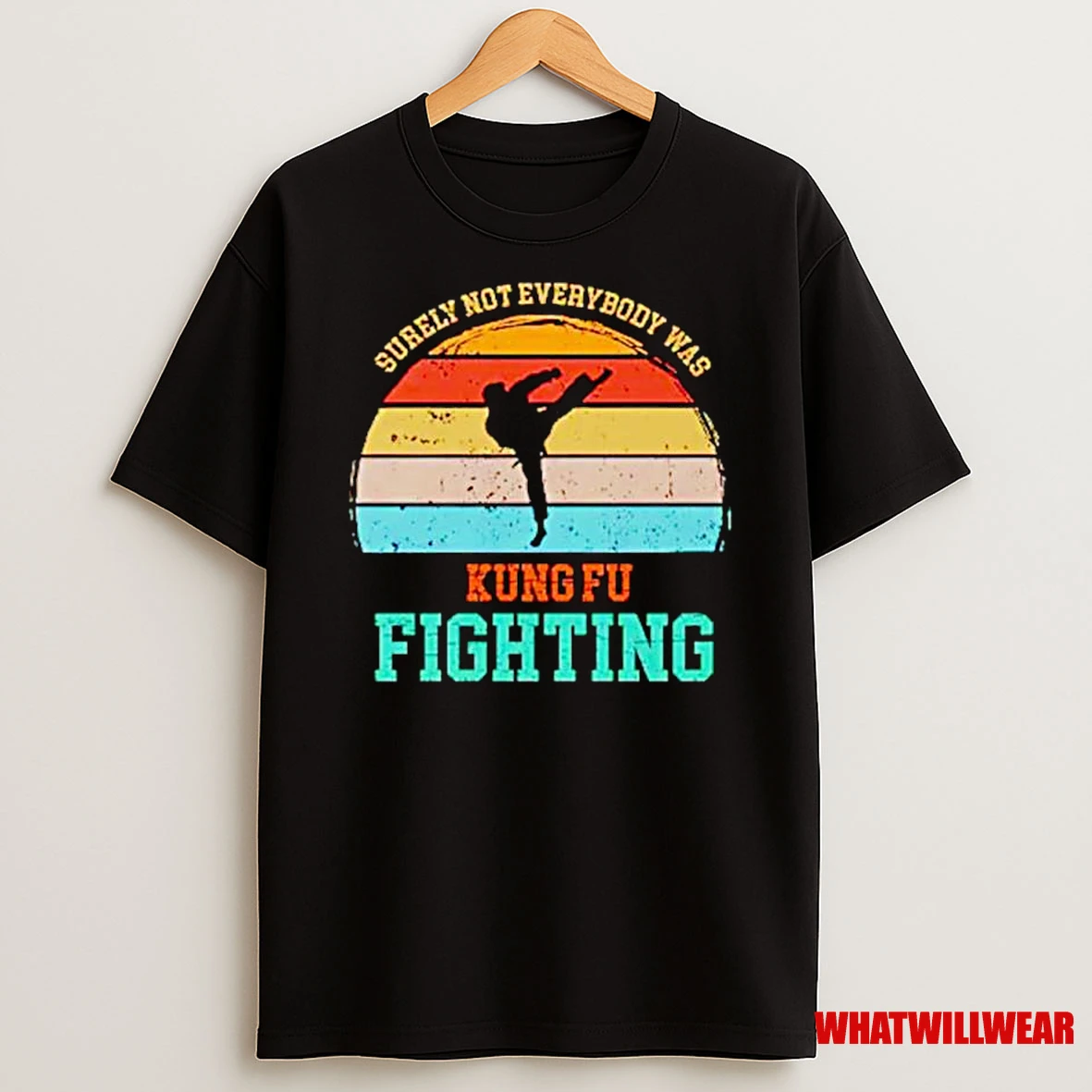 Surely Not Everybody Was Kung Fu Fighting Vintage Ornaments Shirts