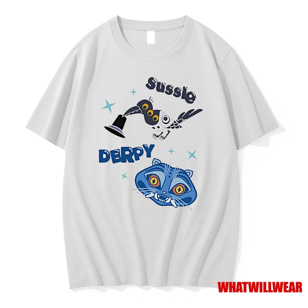Sussie And Derpy Tiger Kpop Demon Hunters Shirts