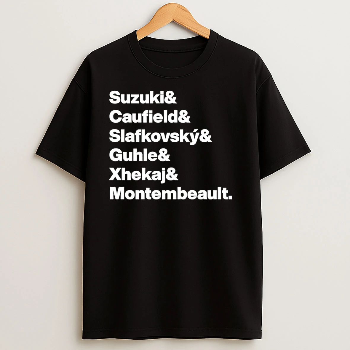 Suzuki Caufield Slafkovsky Guhle Xhekaj Montembeault T Shirts