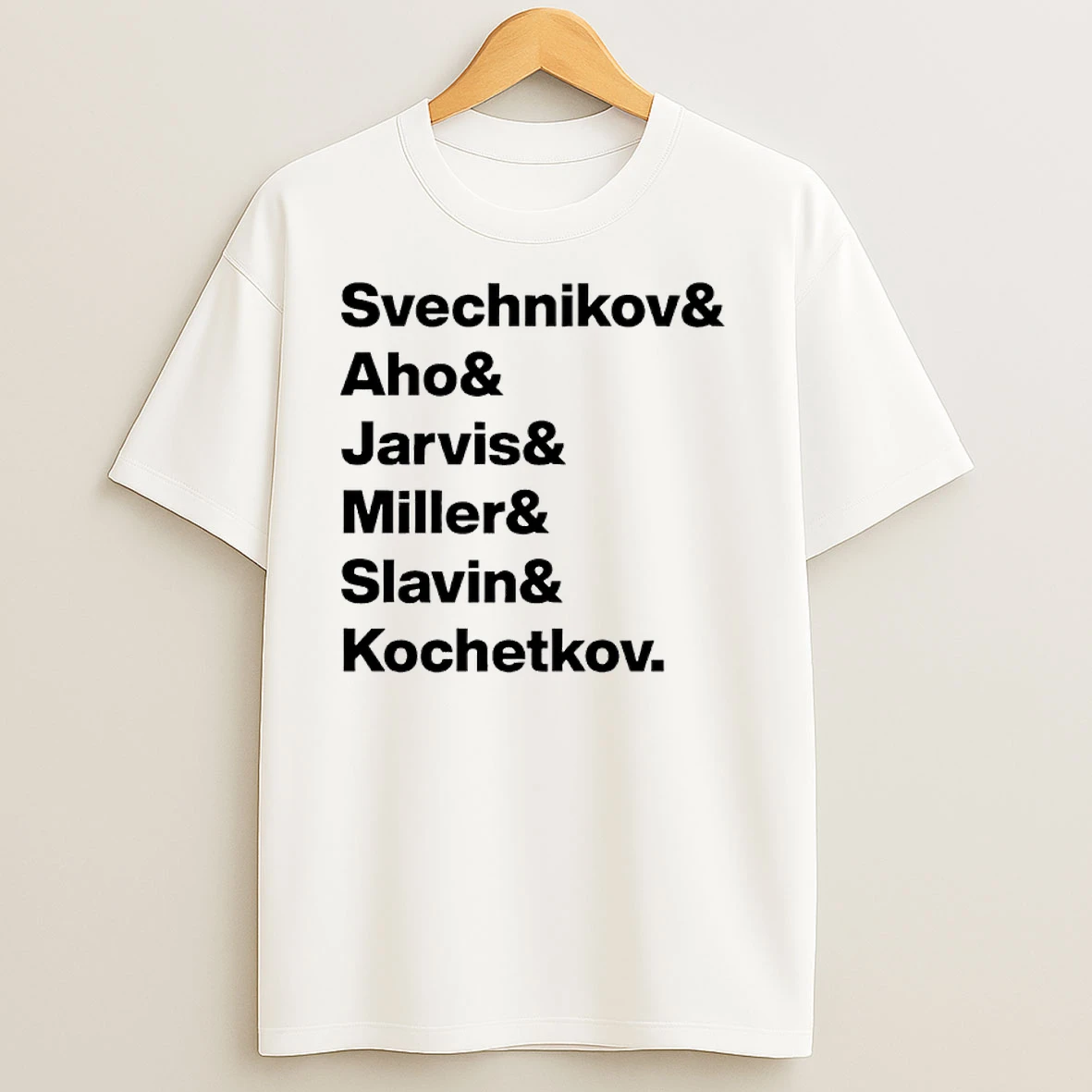 Svechnikov Aho Jarvis Miller Slavin Kochetkov T Shirts