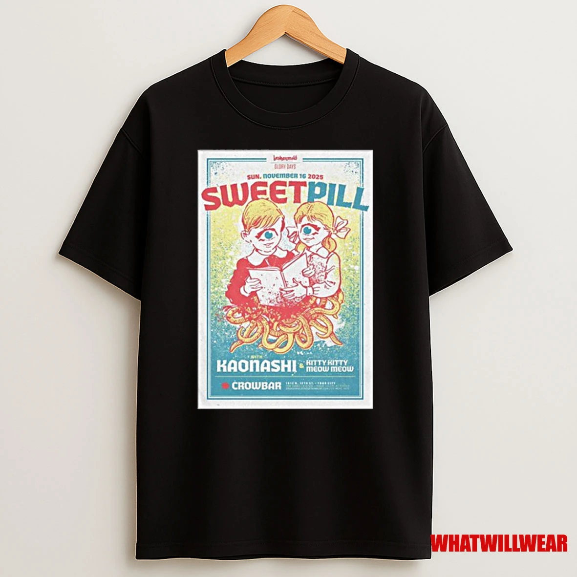 Sweet Pill Crowbar In Tampa Fl November 16 2025 Shirts