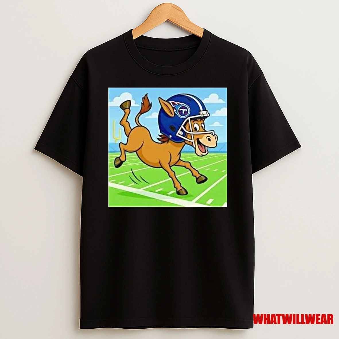 T Rac Mascot Tennessee Titans Football Shirts