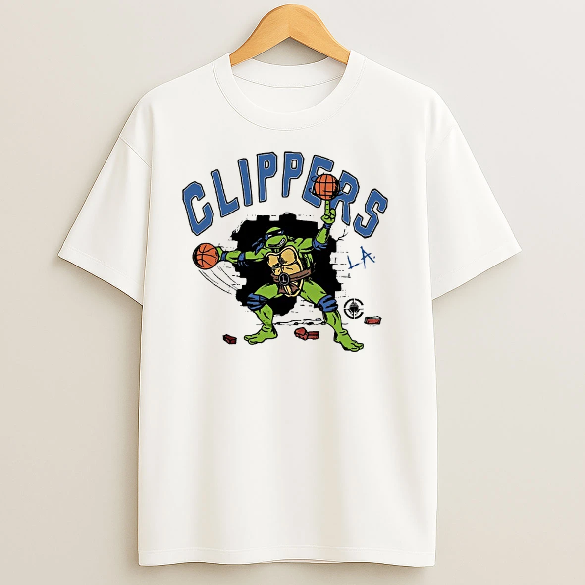Tmnt Leonardo X Los Angeles Clippers T Shirts