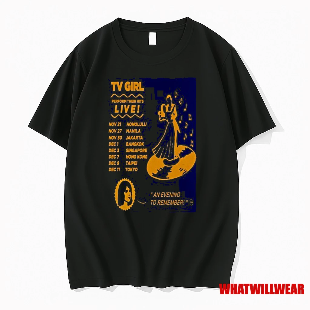 Tv Girl Tour Tv Girl 2025 New Shirts
