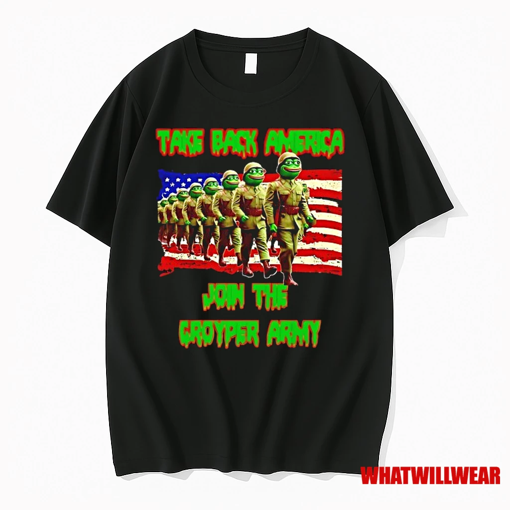 Take Back America Join The Groyper Army Frogs Shirts