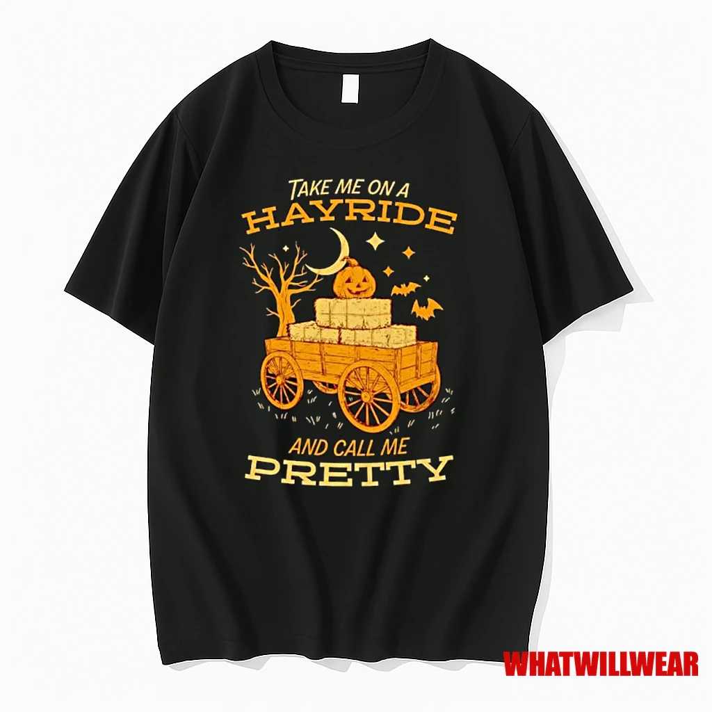 Take Me On A Hayride And Call Me Pretty Ornaments Shirts
