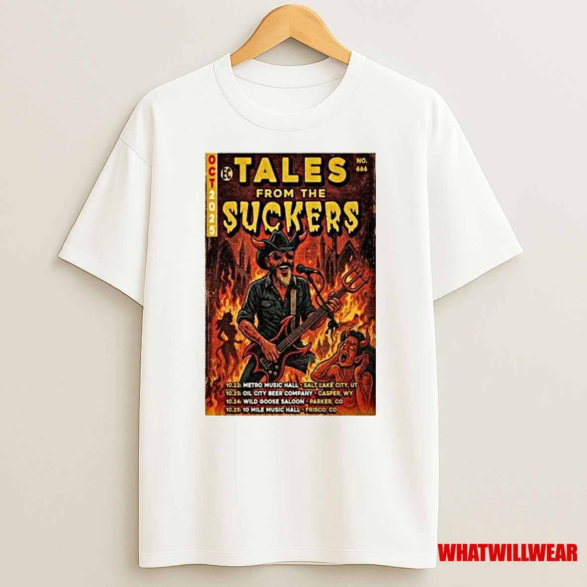 Tales From The Suckers Tour October 2025 Shirts