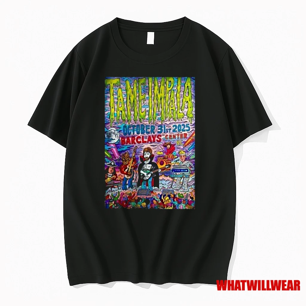 Tame Impala Barclays Center Brooklyn Ny Oct 31 2025 Tour Shirts