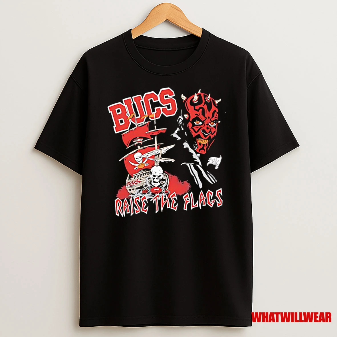 Tampa Bay Buccaneers Star Wars Raise The Flags Shirts