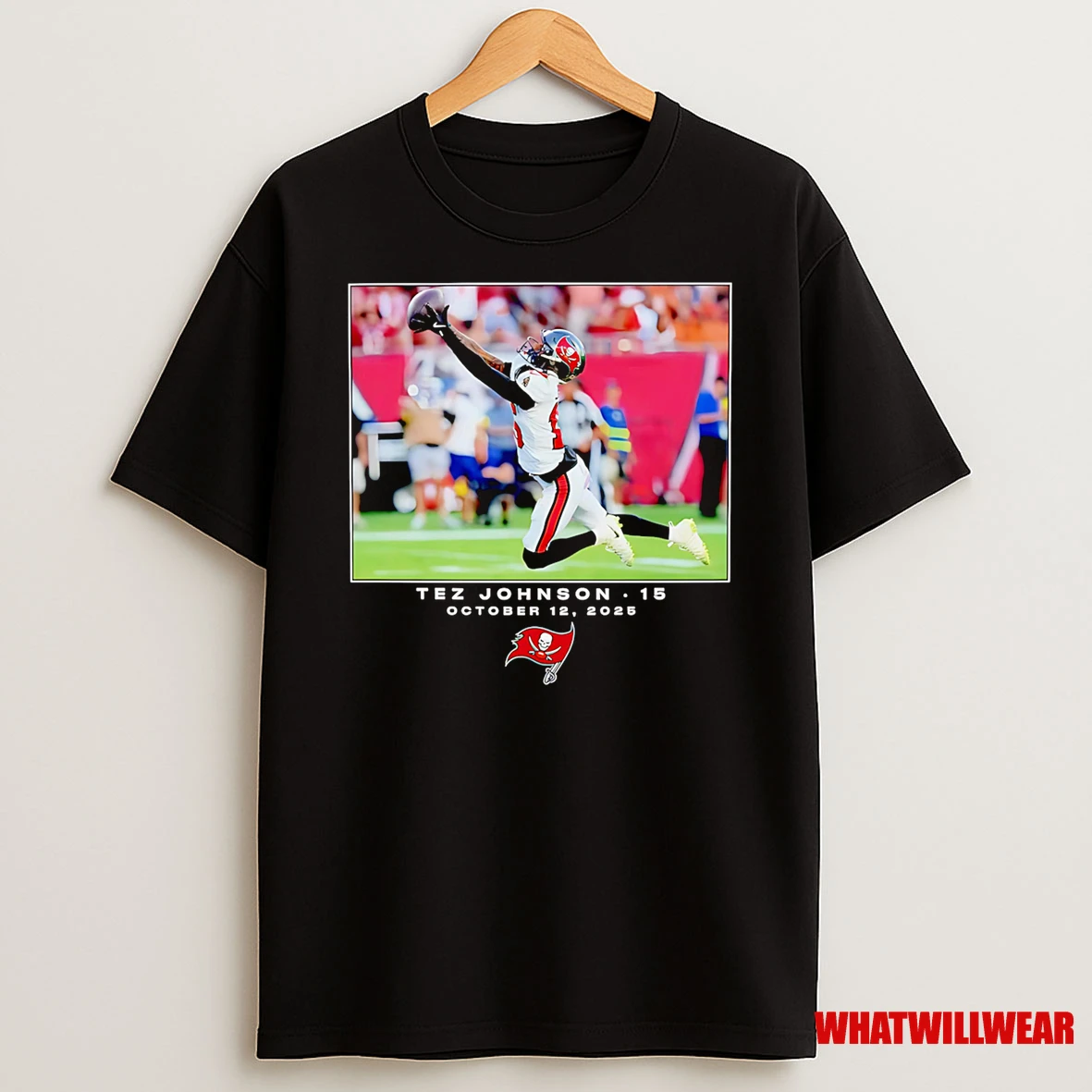 Tampa Bay Buccaneers Tez Johnson Flash Features Week 6 Shirts