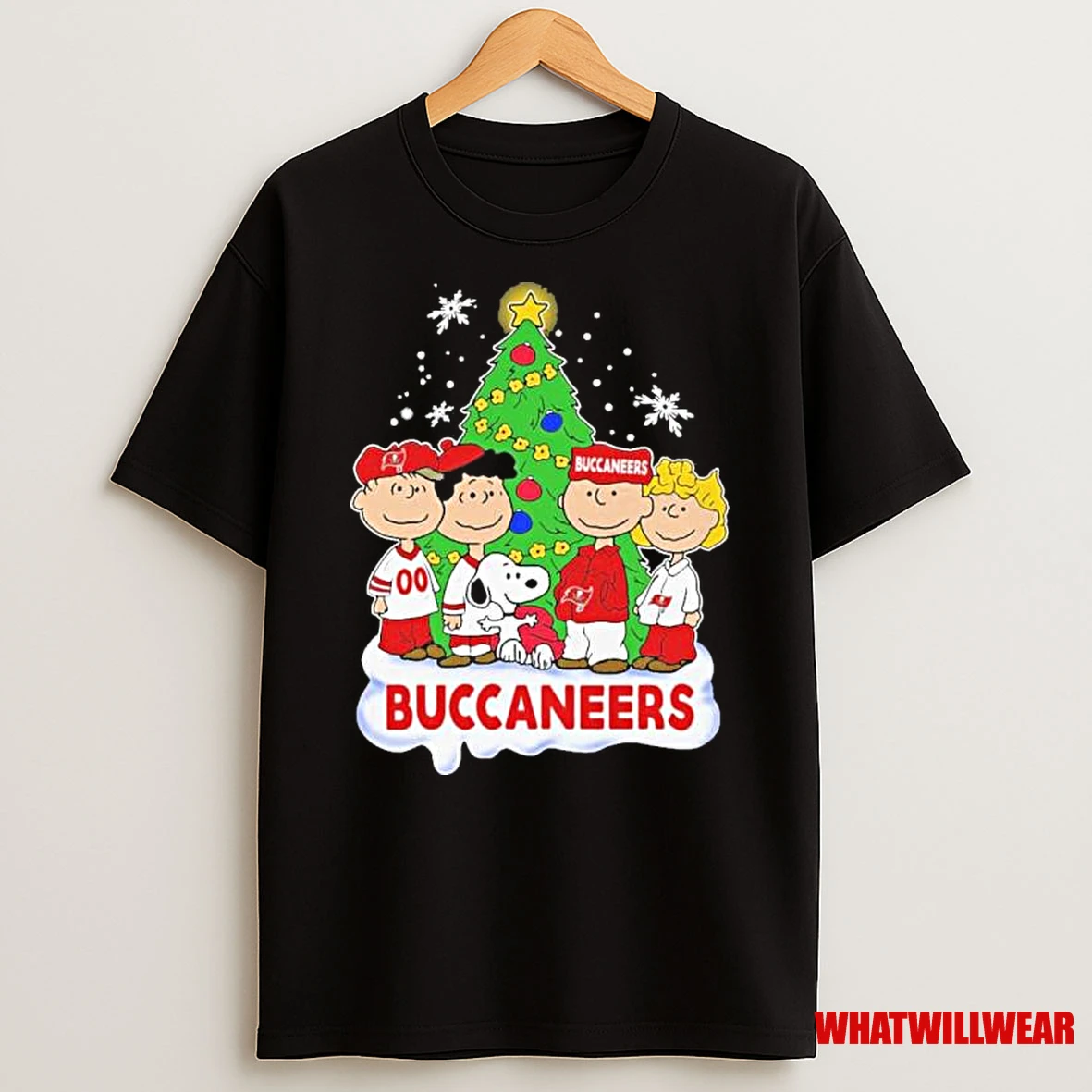 Tampa Bay Buccaneers X The Peanuts Merry Christmas Shirts