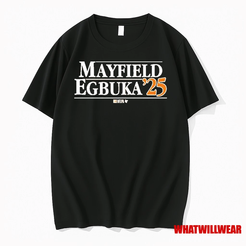 Tampa Bay Football Mayfield Egbuka 25 Shirts