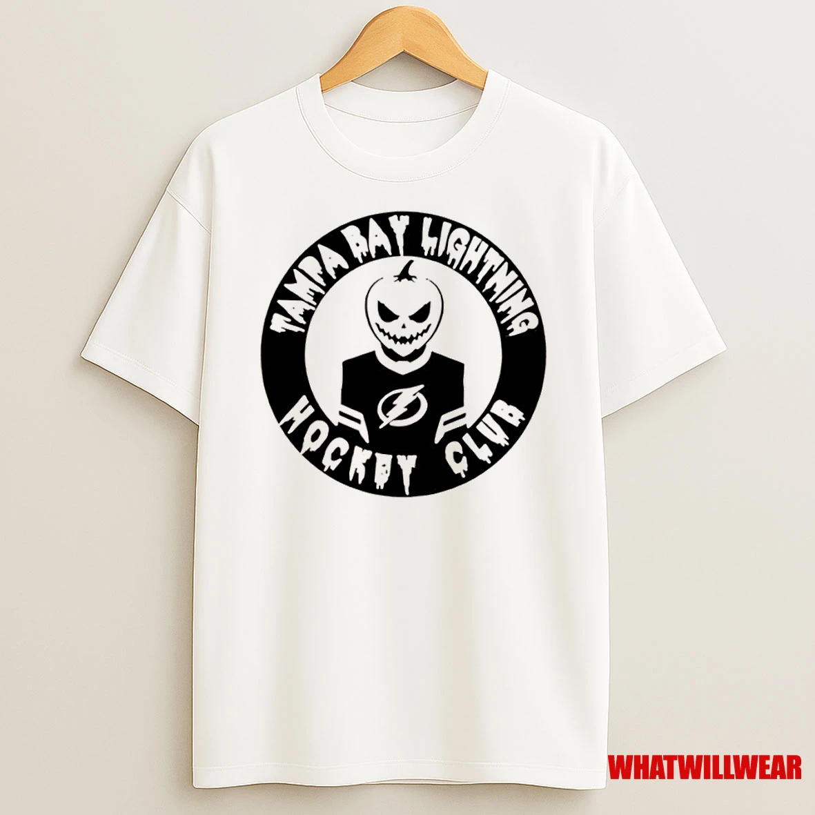 Tampa Bay Lightning Pumpkin Hockey Shirts