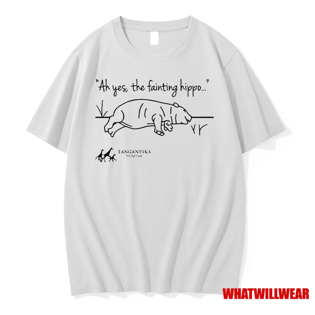 Tanganyika Wildlife Park The Fainting Hippo Shirts