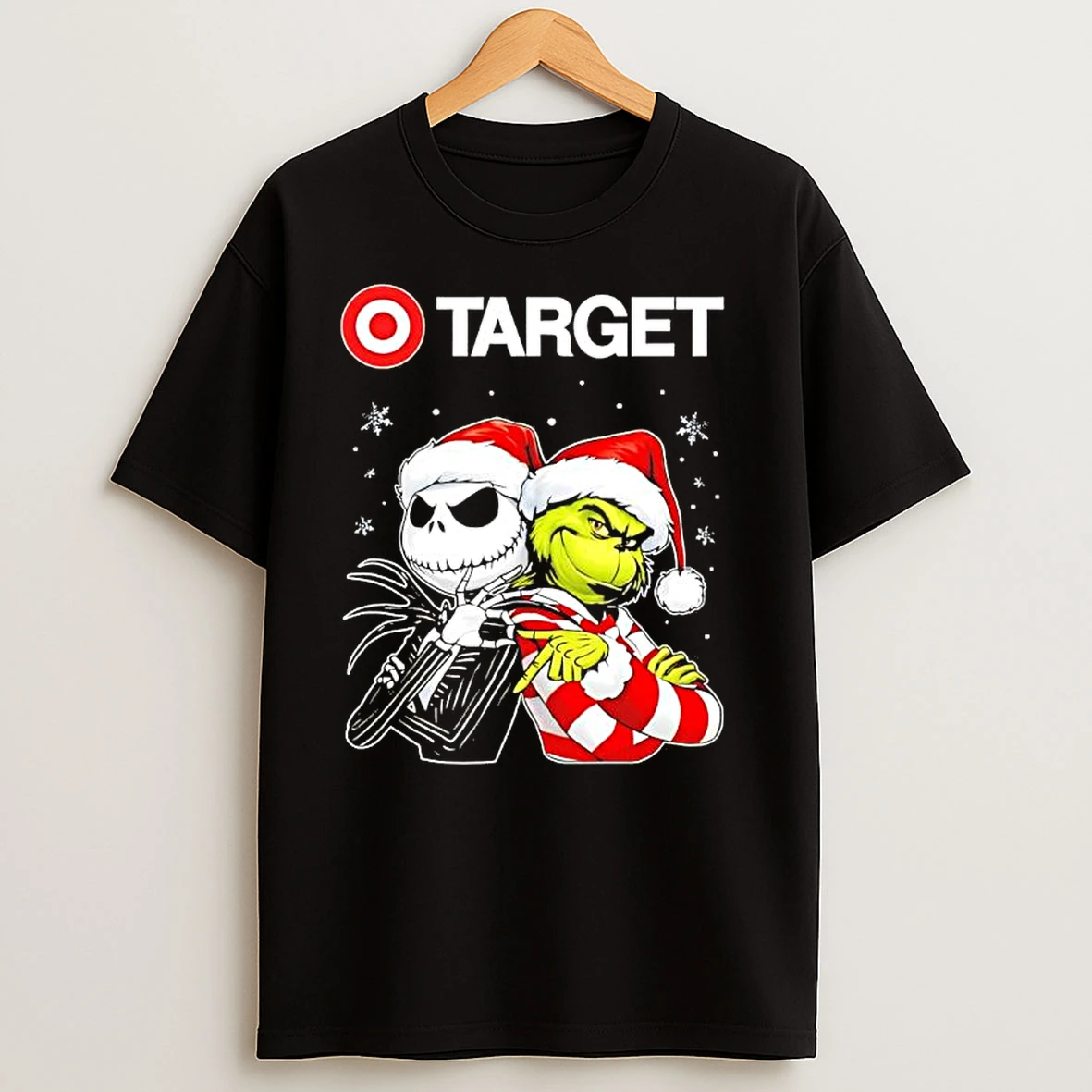 Target X Jack Skellington And Grinch Six Seven Merry Christmas T Shirts