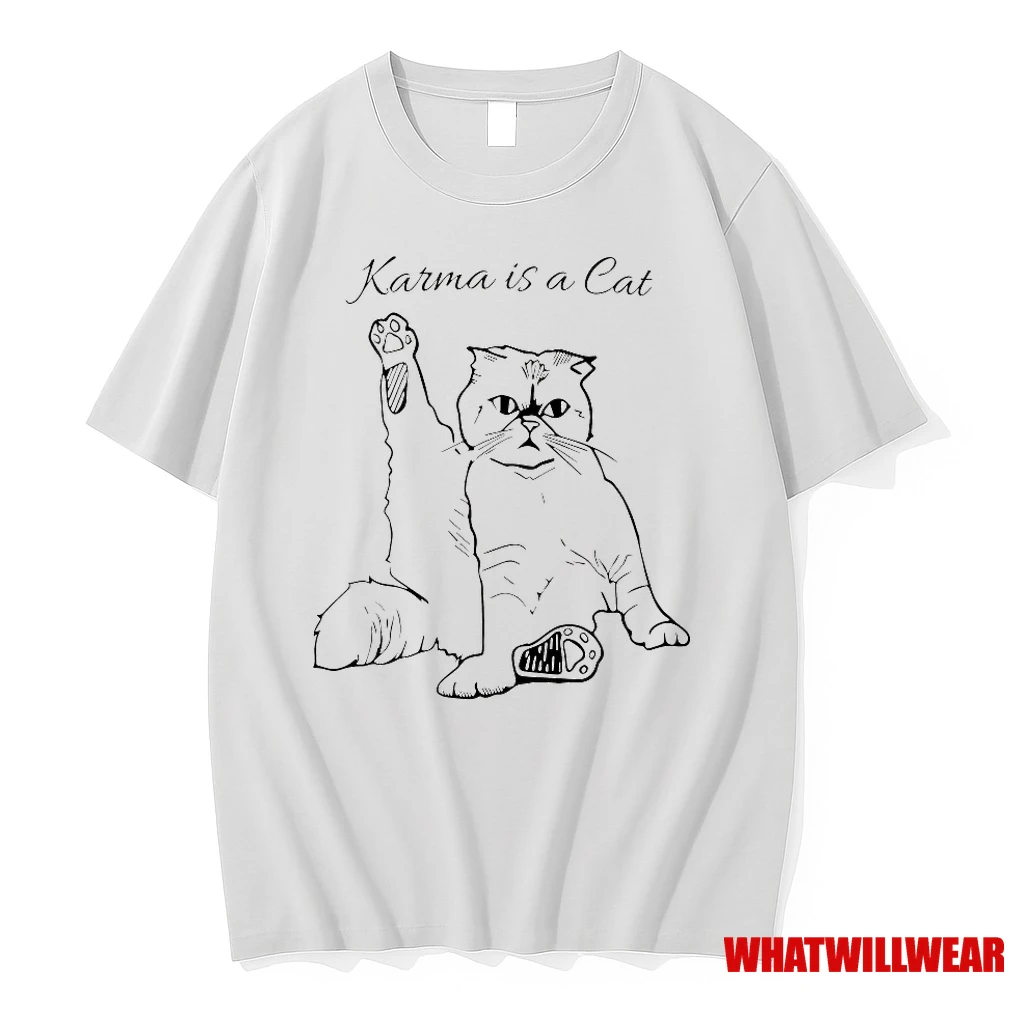 Taylor Karma Is A Cat Shirts