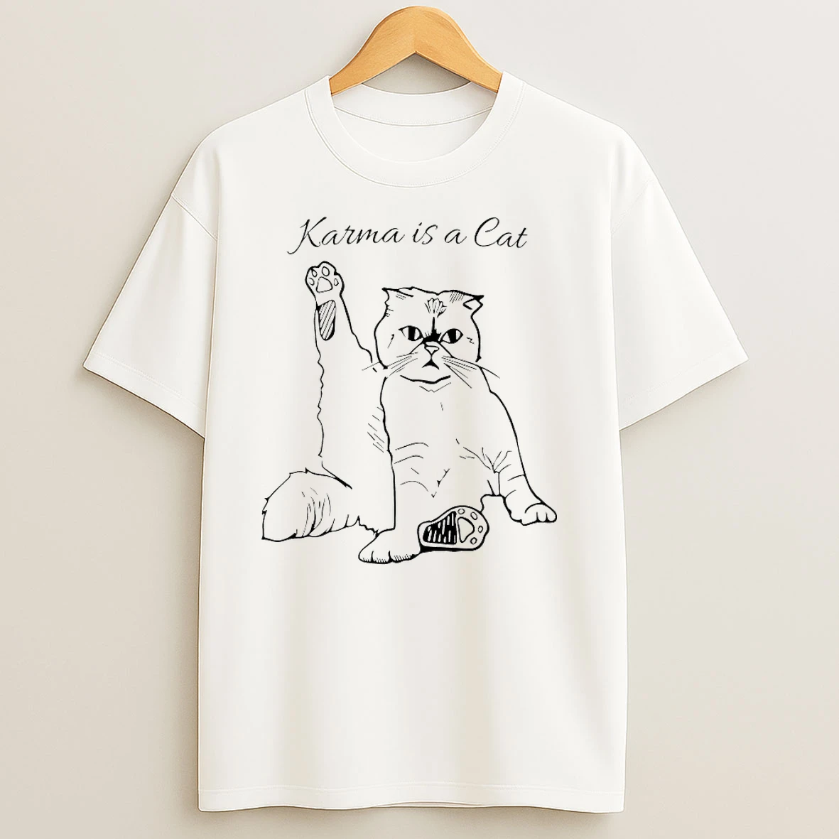 Taylor Karma Is A Cat T Shirts
