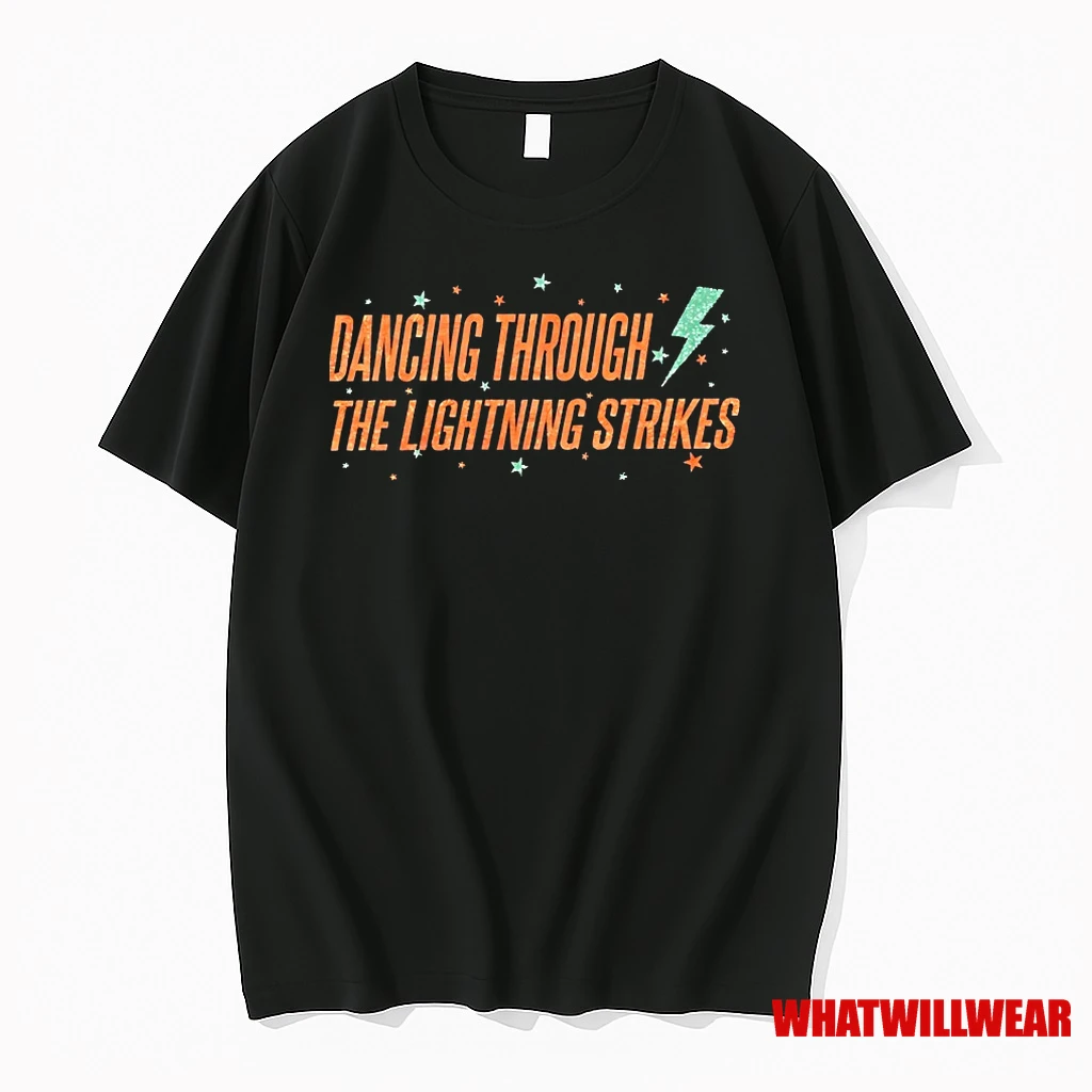 Taylor Dancing Through The Lightning Strikes Showgirl Shirts