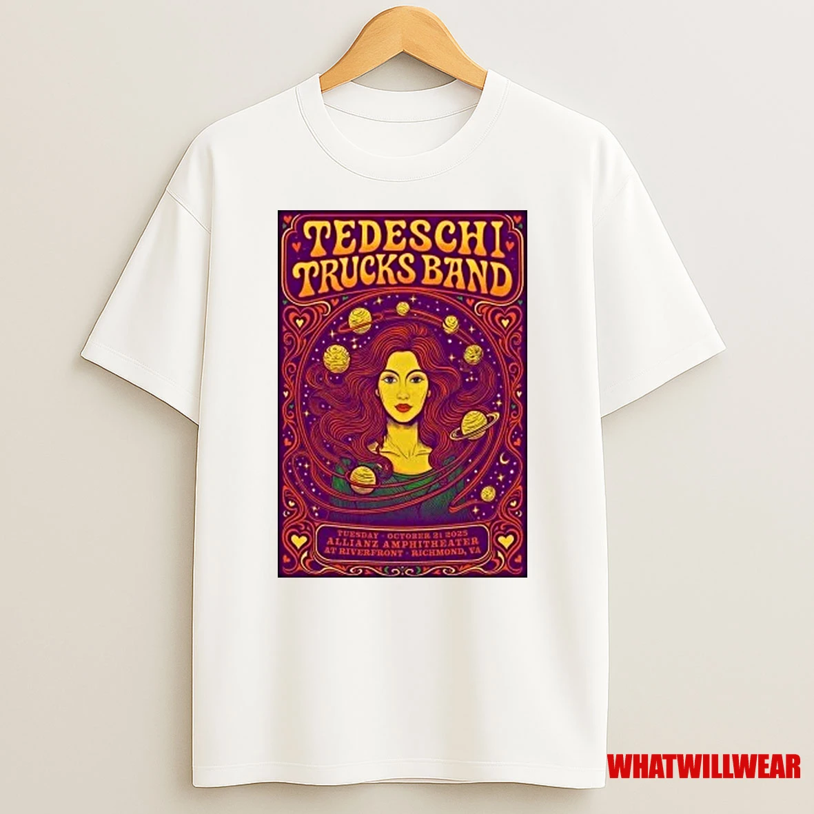 Tedeschi Trucks Band Allianz Amphitheater At Riverfront On Oct 21 2025 Shirts