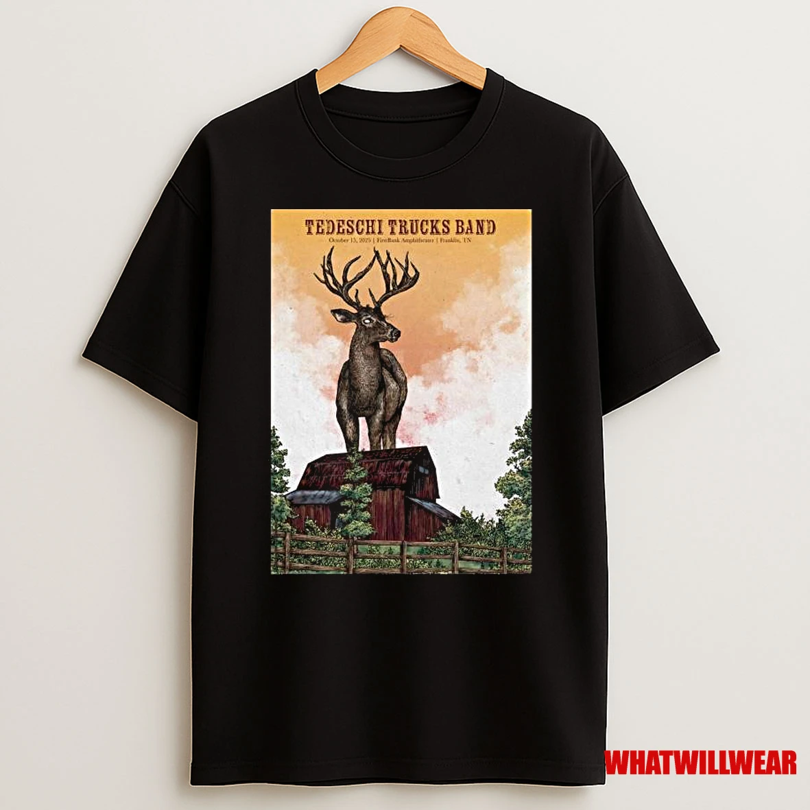 Tedeschi Trucks Band Franklin Tn October 15 2025 Shirts