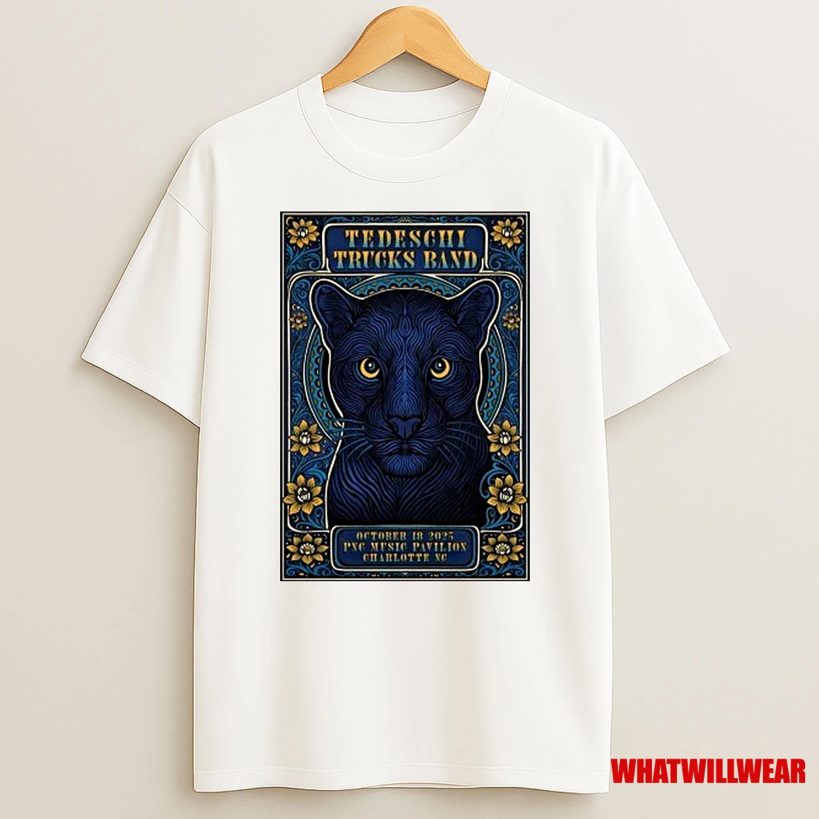 Tedeschi Trucks Band Oct 18 2025 Pnc Music Pavilion In Charlotte Nc Shirts