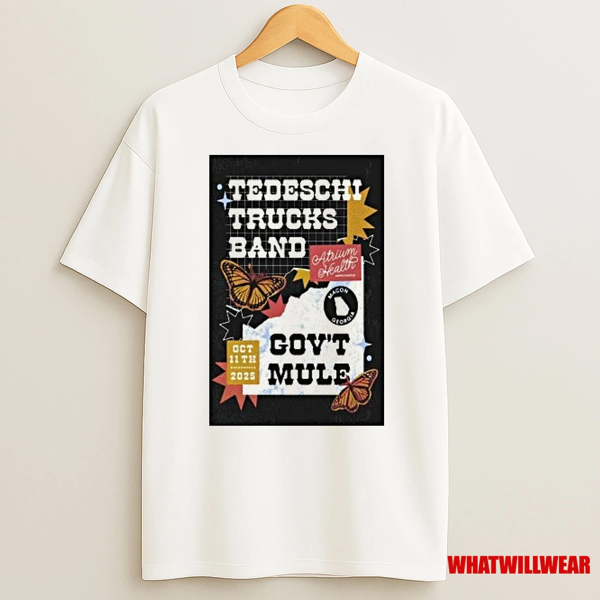 Tedeschi Trucks Band October 11 2025 Atrium Health Amphitheater Macon Ga Shirts