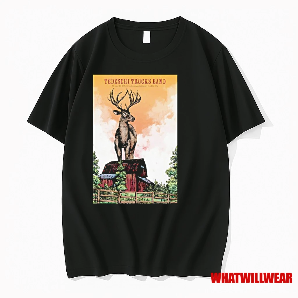 Tedeschi Trucks Band October 15 2025 First Bank Amphitheater Franklin Shirts