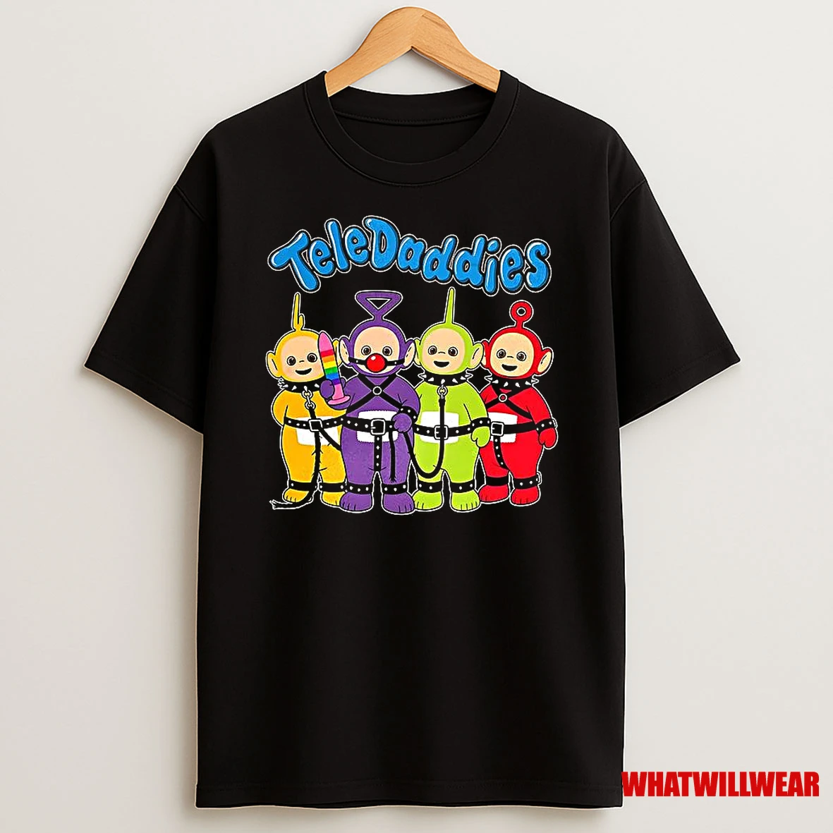 Teledaddies Teletubbies Parody Satirical Shirts