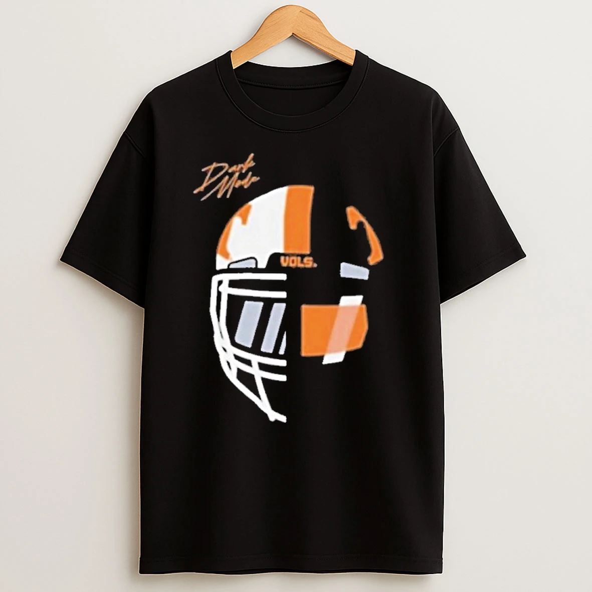 Tennessee Dark Mode Split Helmet T Shirts