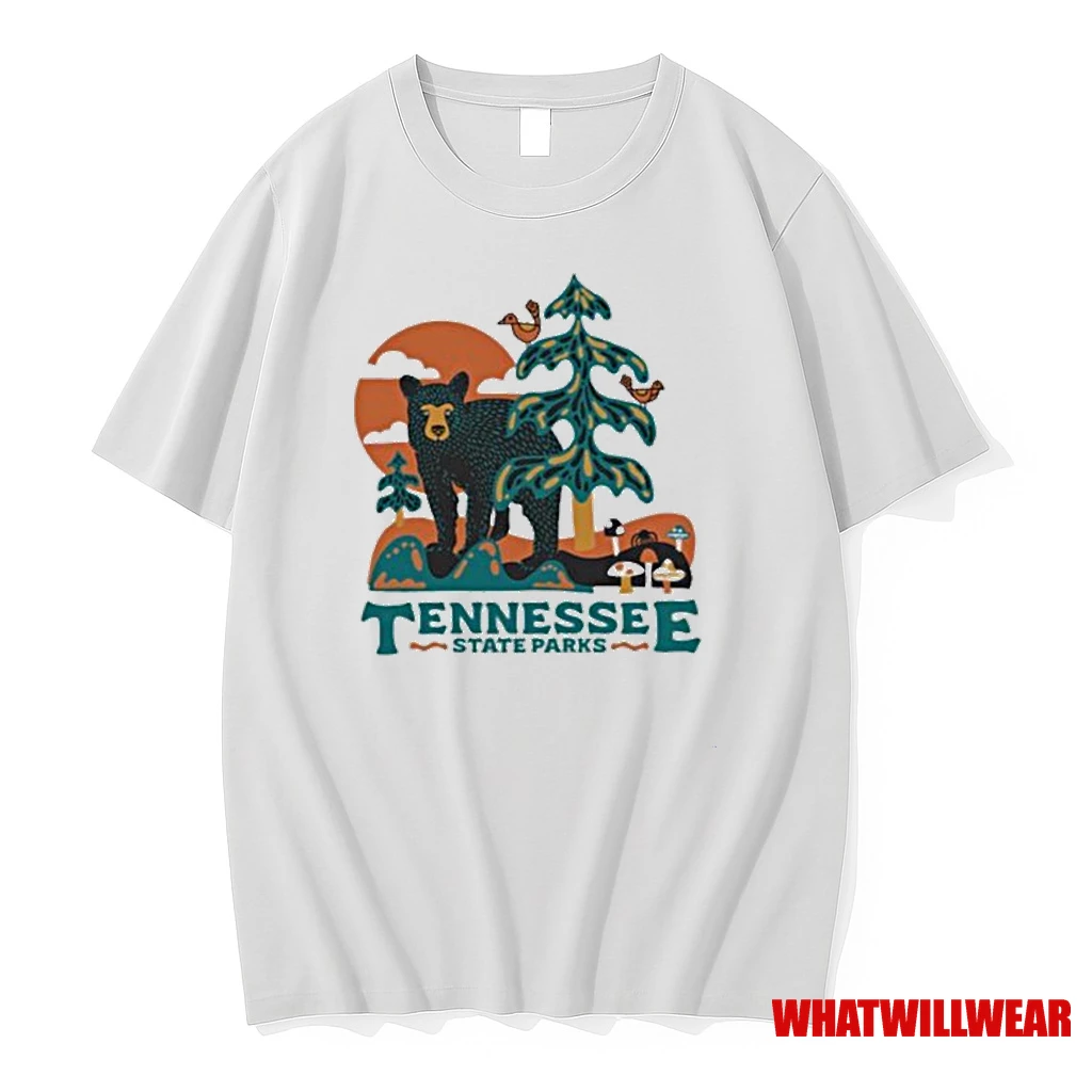 Tennessee State Parks Bear In The Woods Bear Shirts