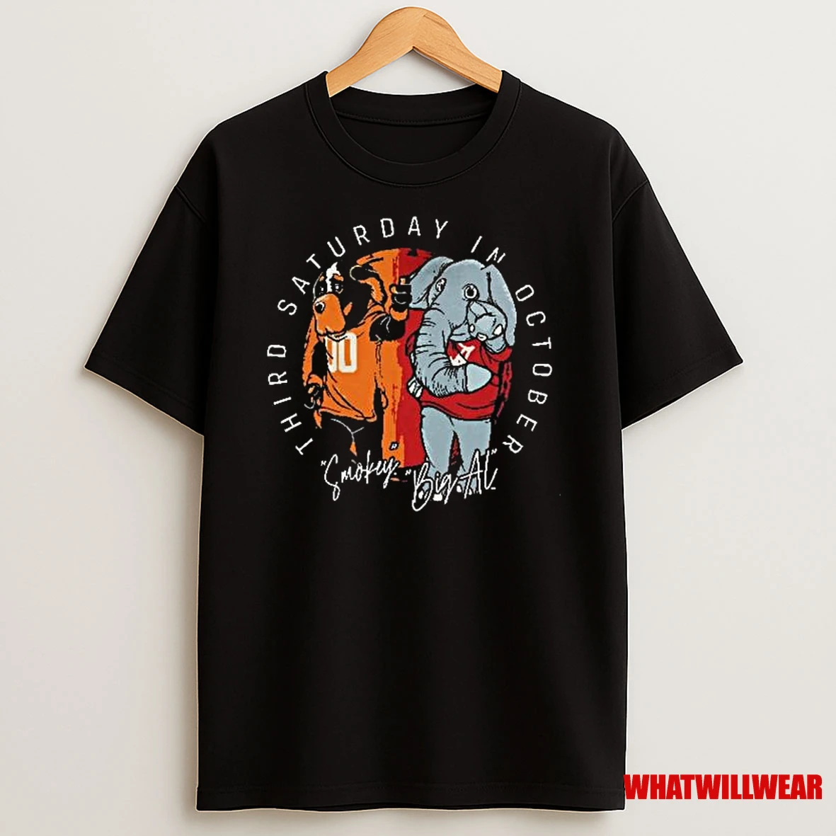 Tennessee Volunteers Vs Alabama Crimson Tide Third Saturday In October Smokey Big Al 2025 Shirts