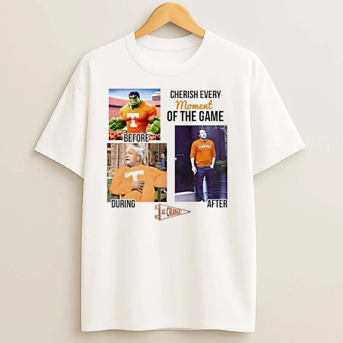 Tennessee Volunteers Cherish Every Moment Of The Game Ornaments T Shirts
