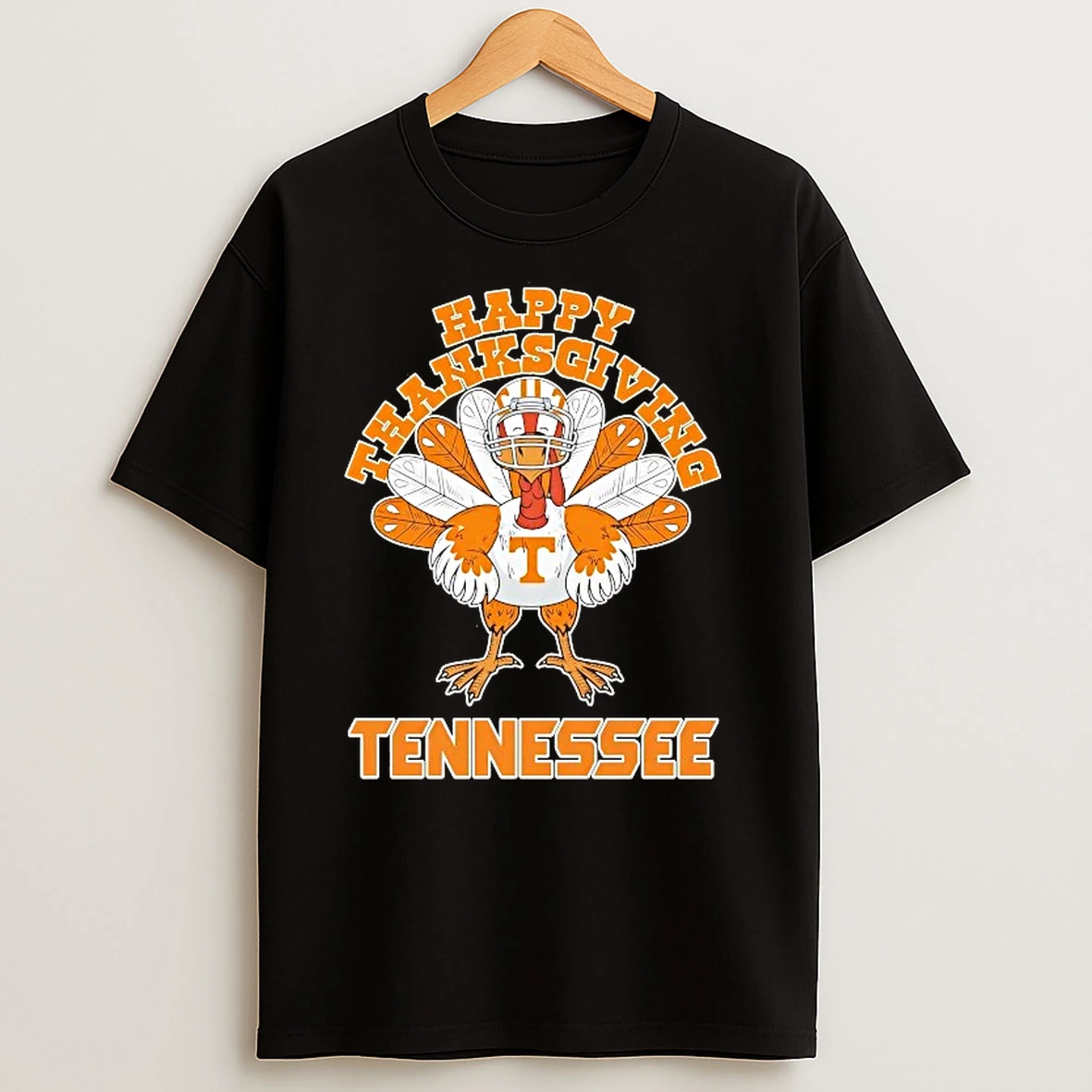 Tennessee Volunteers Happy Thanksgiving T Shirts