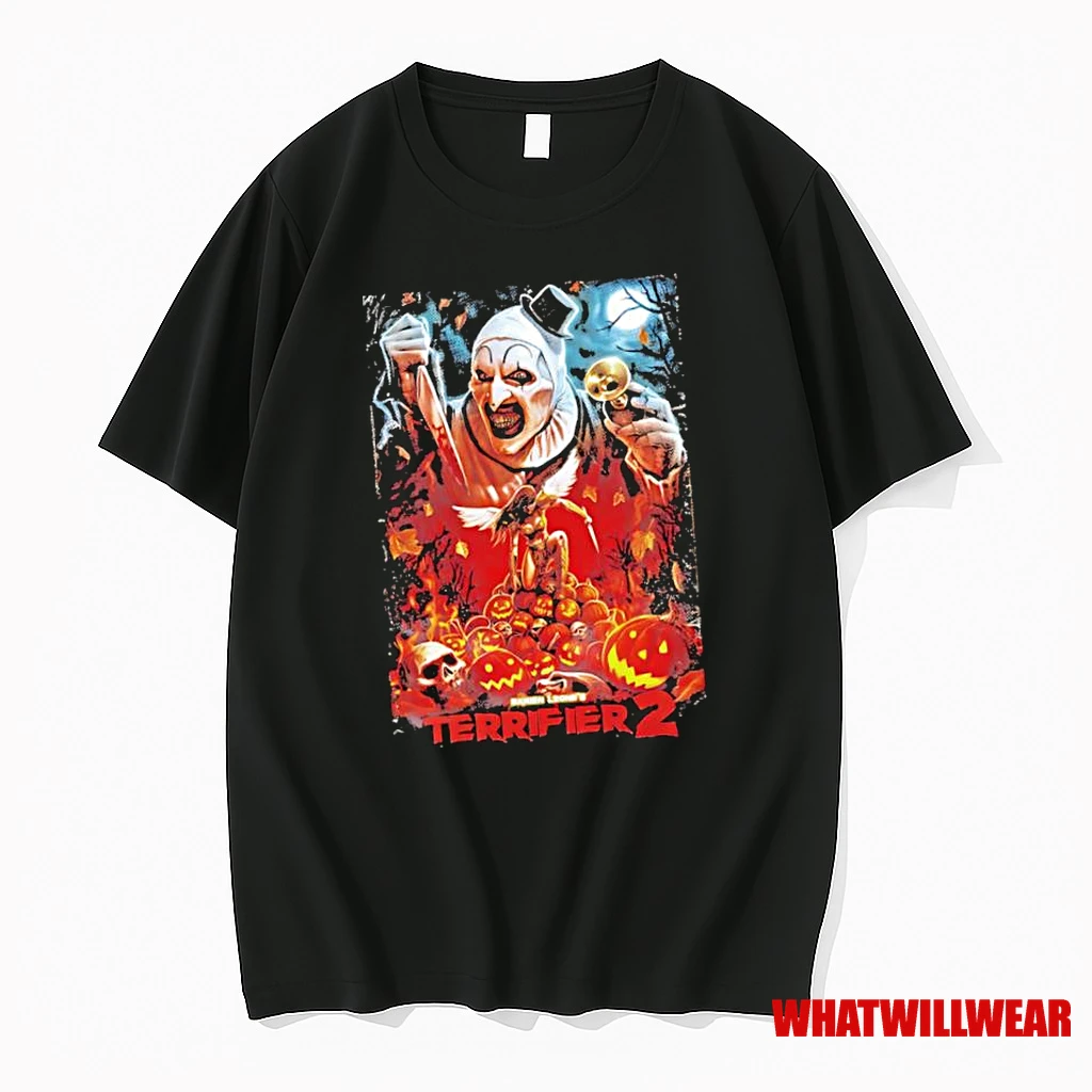 Terrifier 2 Art The Clown Halloween Spooky Season Shirts