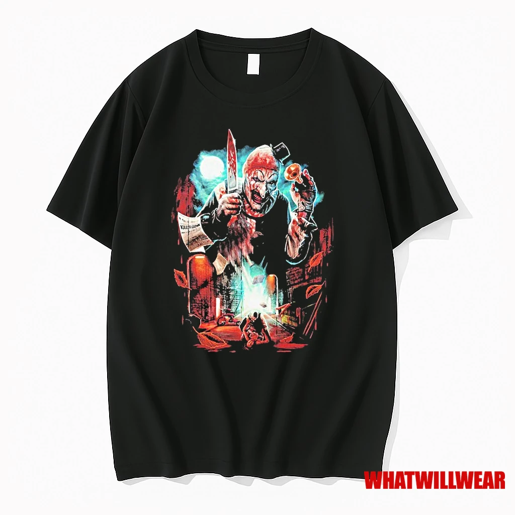 Terrifier Jokes On You Killer Clown Shirts