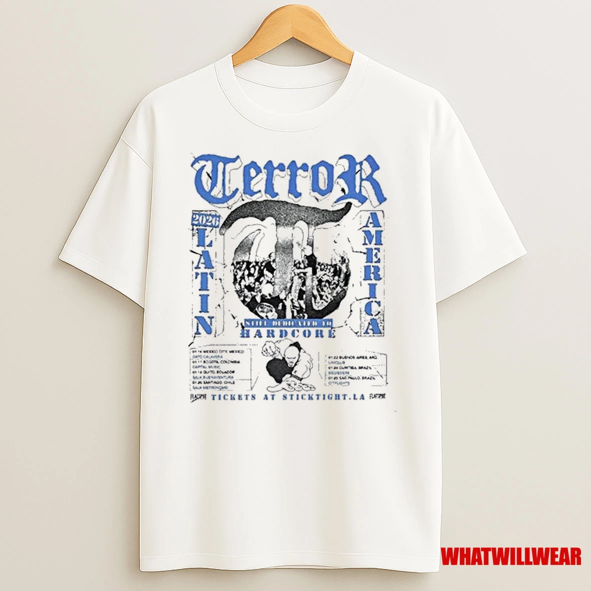 Terror Latin America 2026 Tour Dates Still Dedicated To Hardcore Shirts