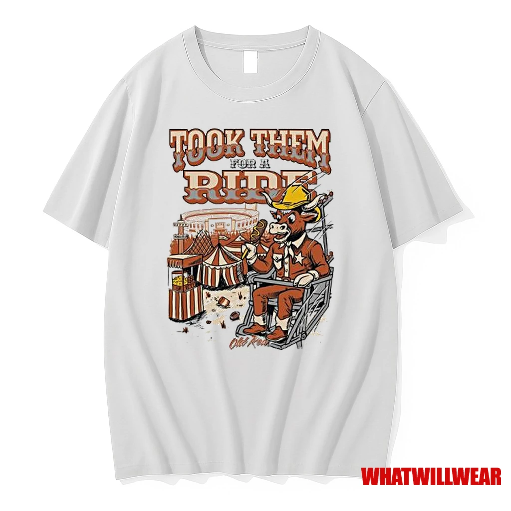 Texas Longhorns Beat Oklahoma Took Them For A Ride Shirts