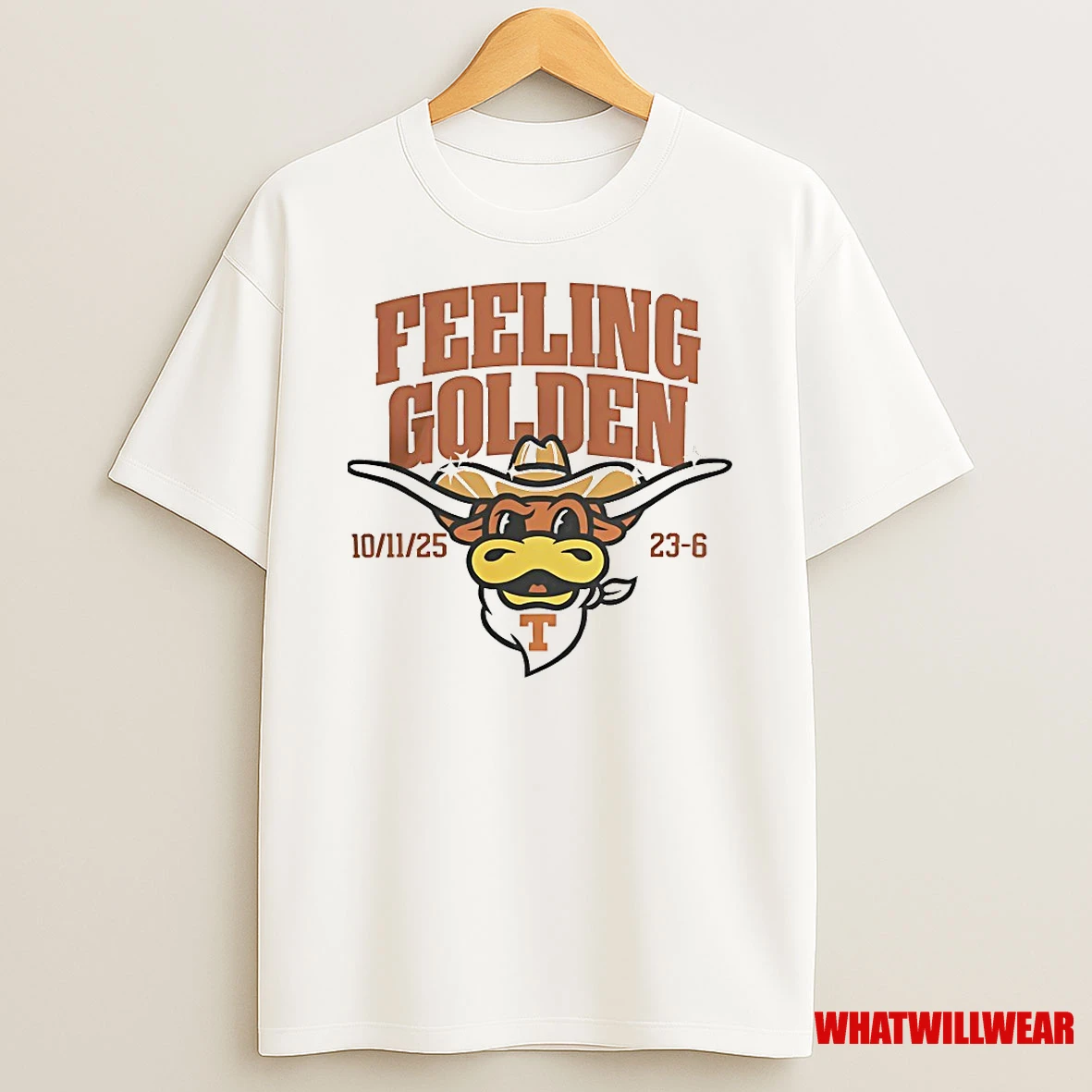 Texas Longhorns Ncaa Football Feeling Golden 2025 Shirts